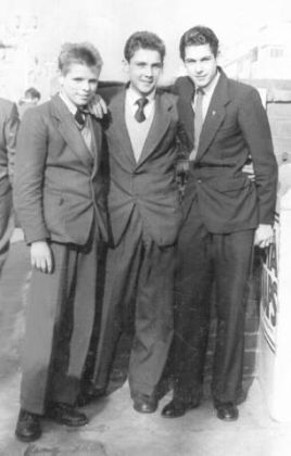 Michael, Ken and Eric at Blackpool