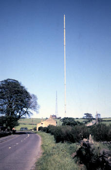 Old Emley Moor TV mast