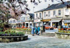 Library forecourt