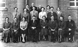 Mirfield Modern School Staff Photo 1953