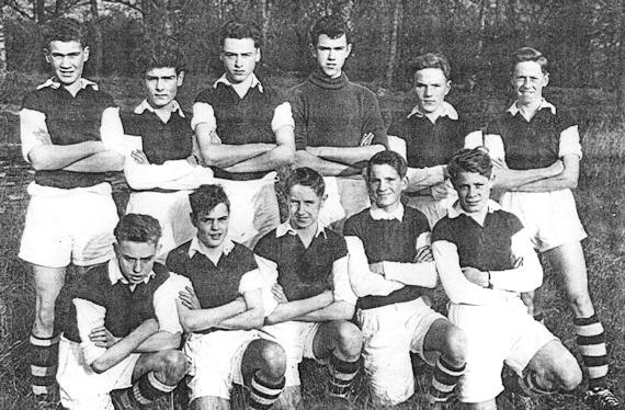 Spen Valley Boys Football Team 1958