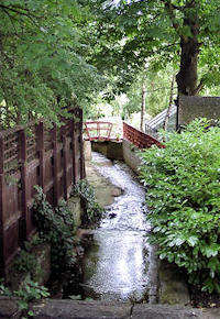 The sluice at Pinfold